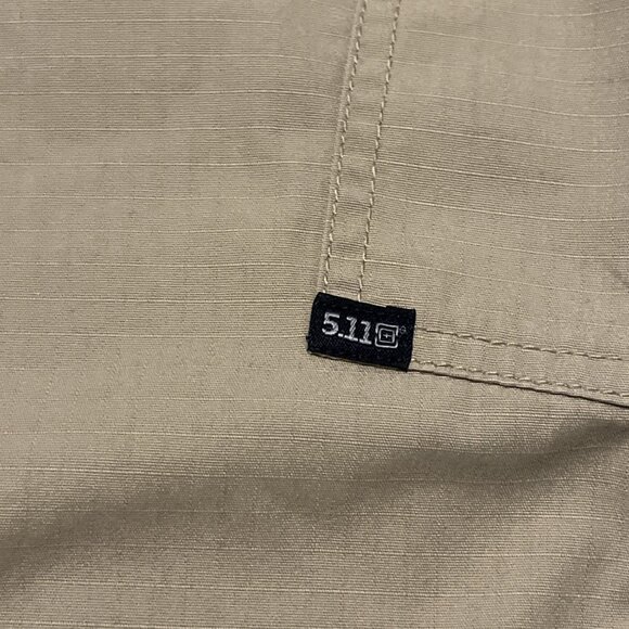 Men's 5.11 Tactical Taclite Pro Cargo Pants SZ 44x34 Beige Ripstop 74273 SPO - Picture 10 of 11